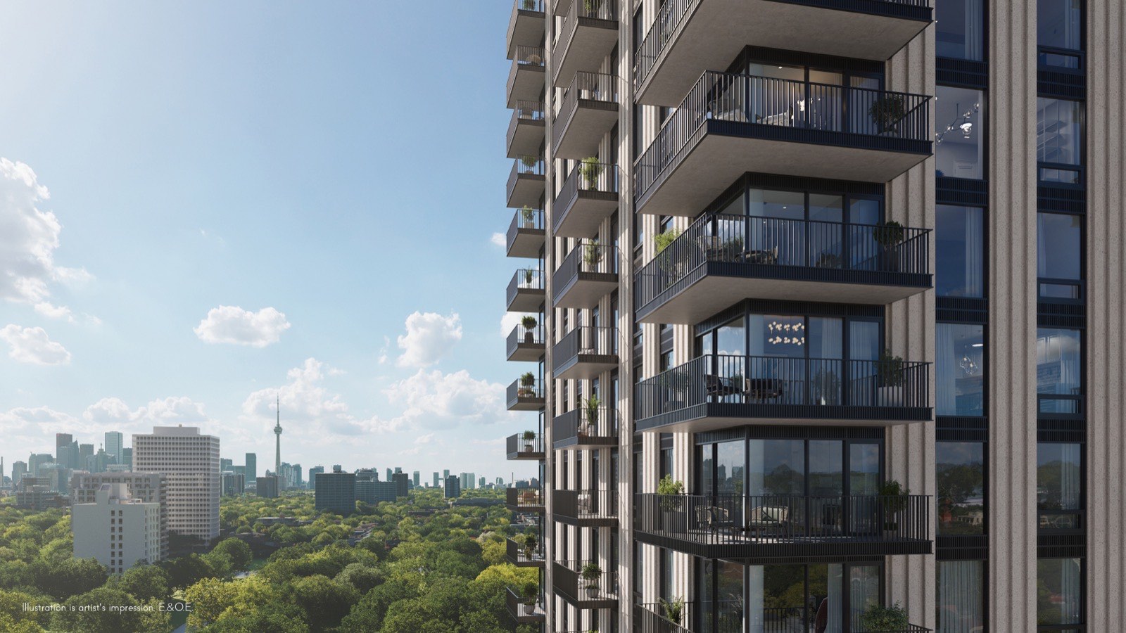South Forest Hill SE View