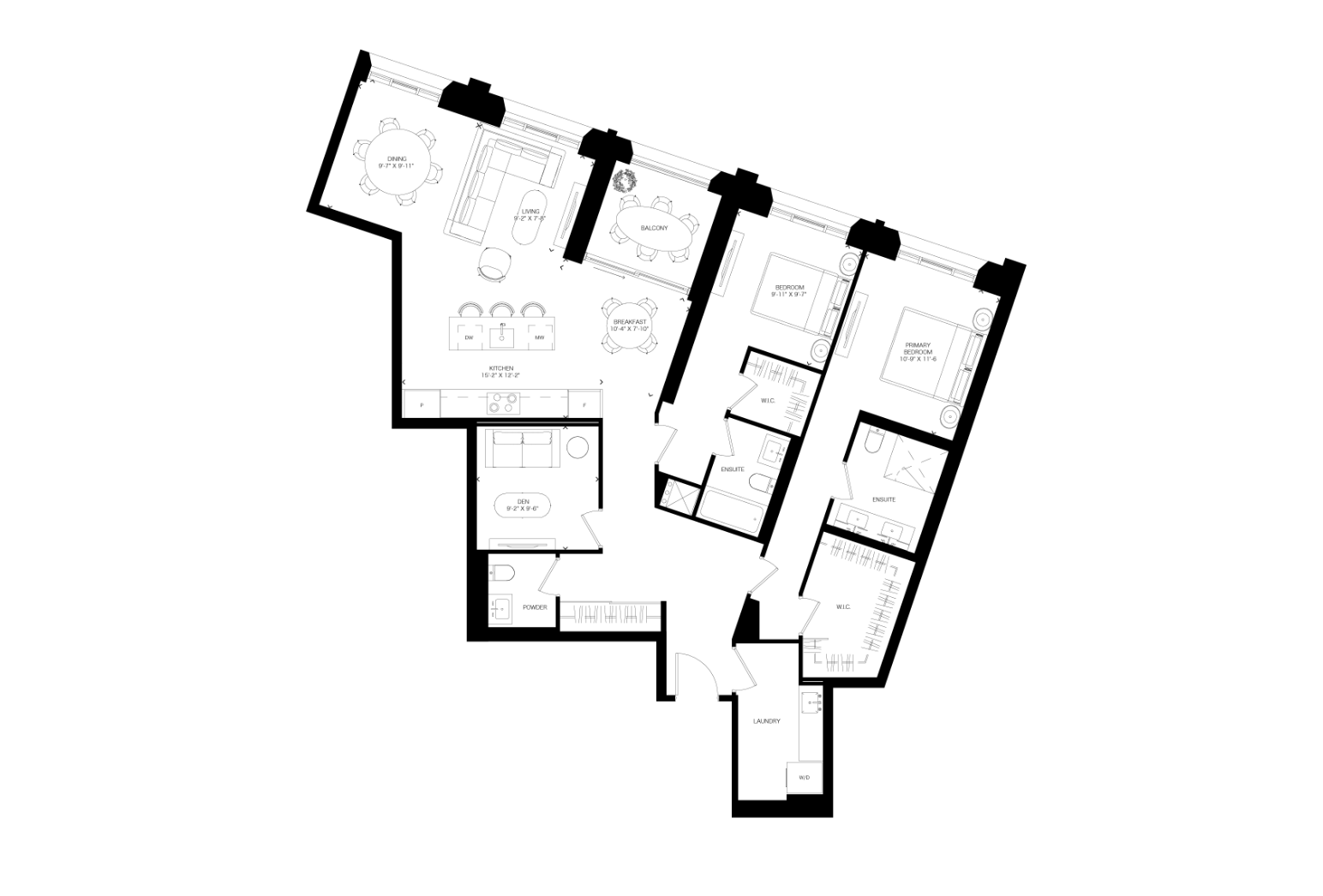 Suite 1535 Floor Plan