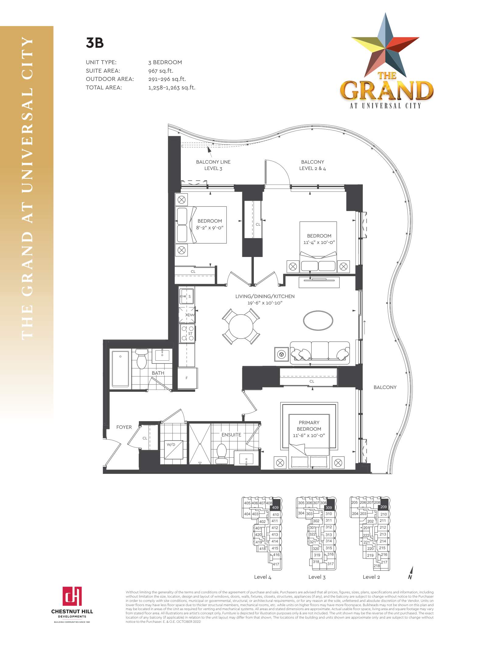 Suite 3B Floor Plan