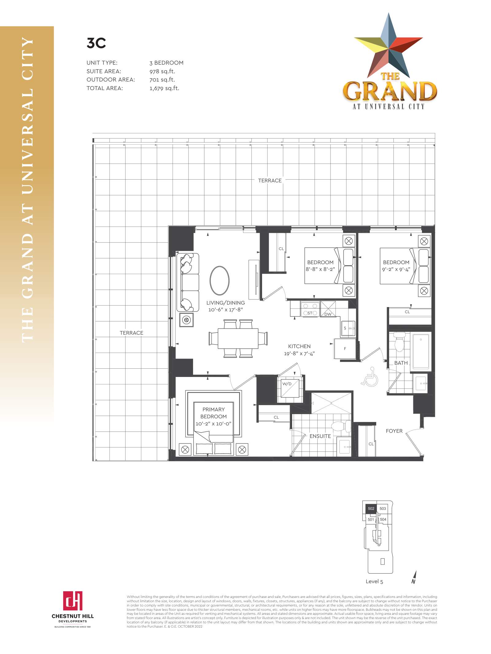 Suite 3C Floor Plan