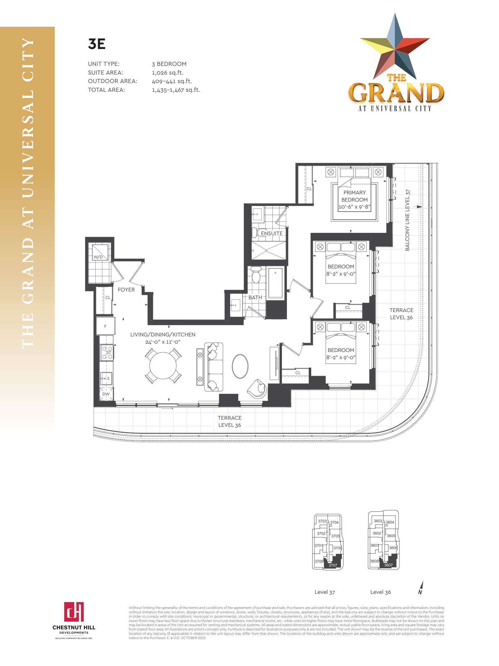 Suite 3E Floor Plan