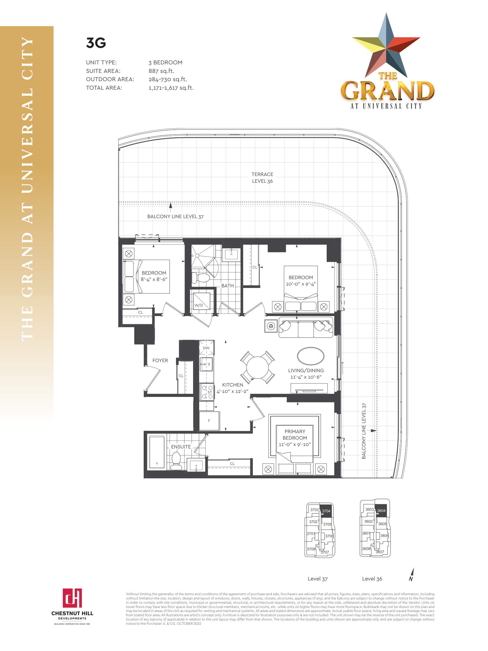 Suite 3G Floor Plan