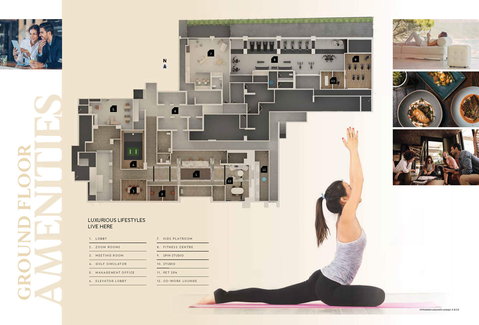 The Grand Ground Floor Amenities