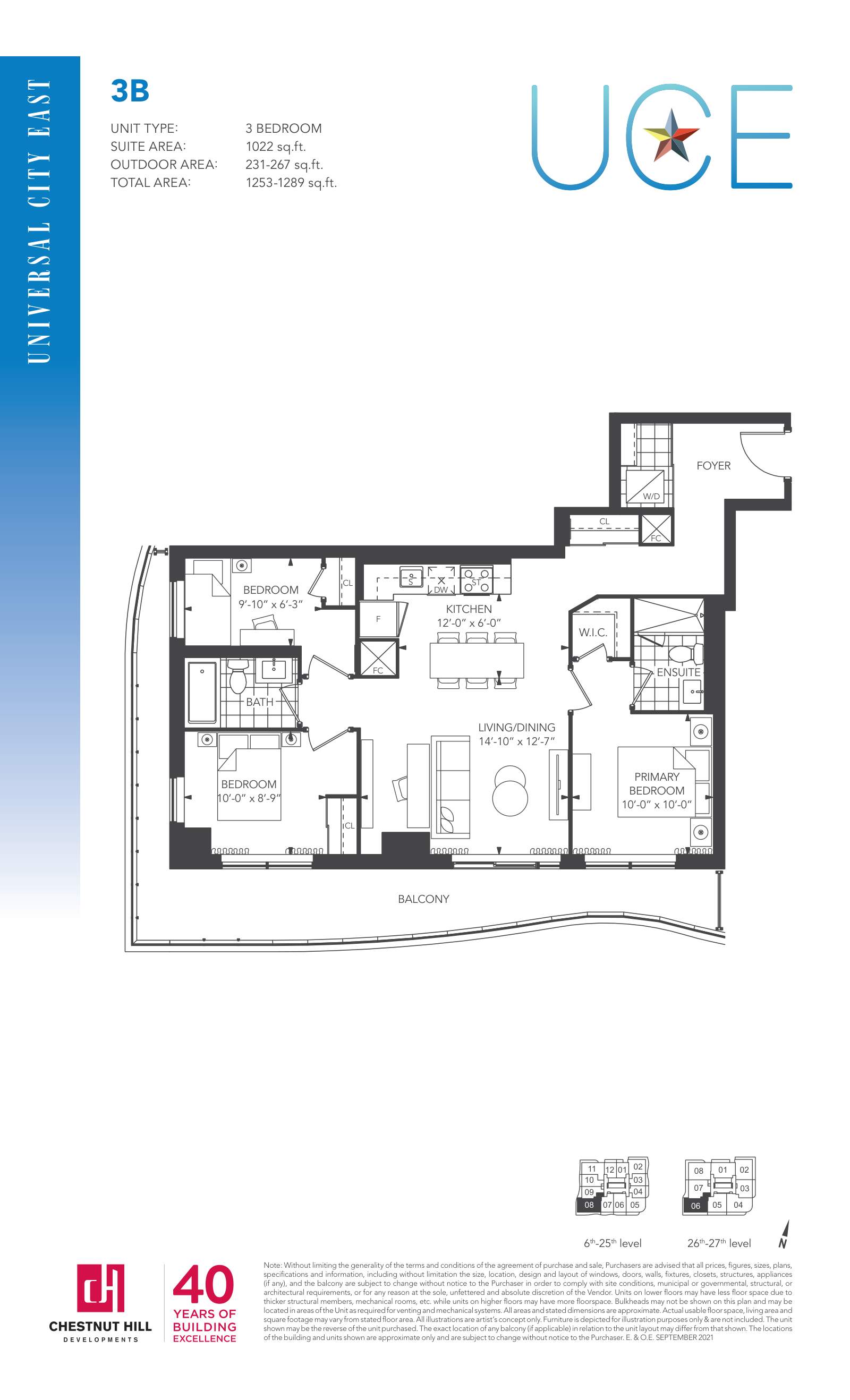 Suite 3B Floor Plan