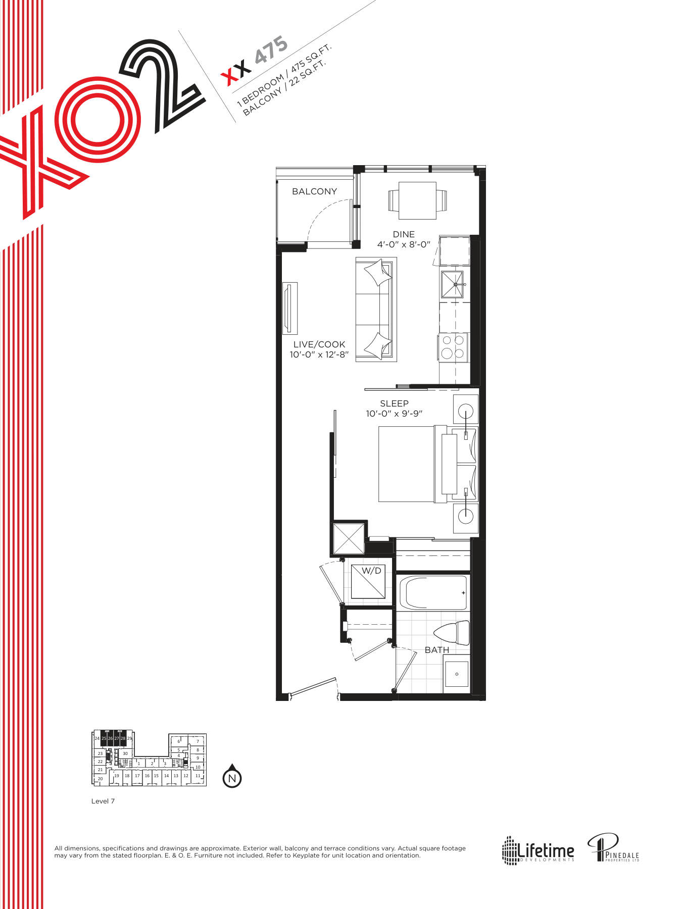 XX 475 Floor Plan