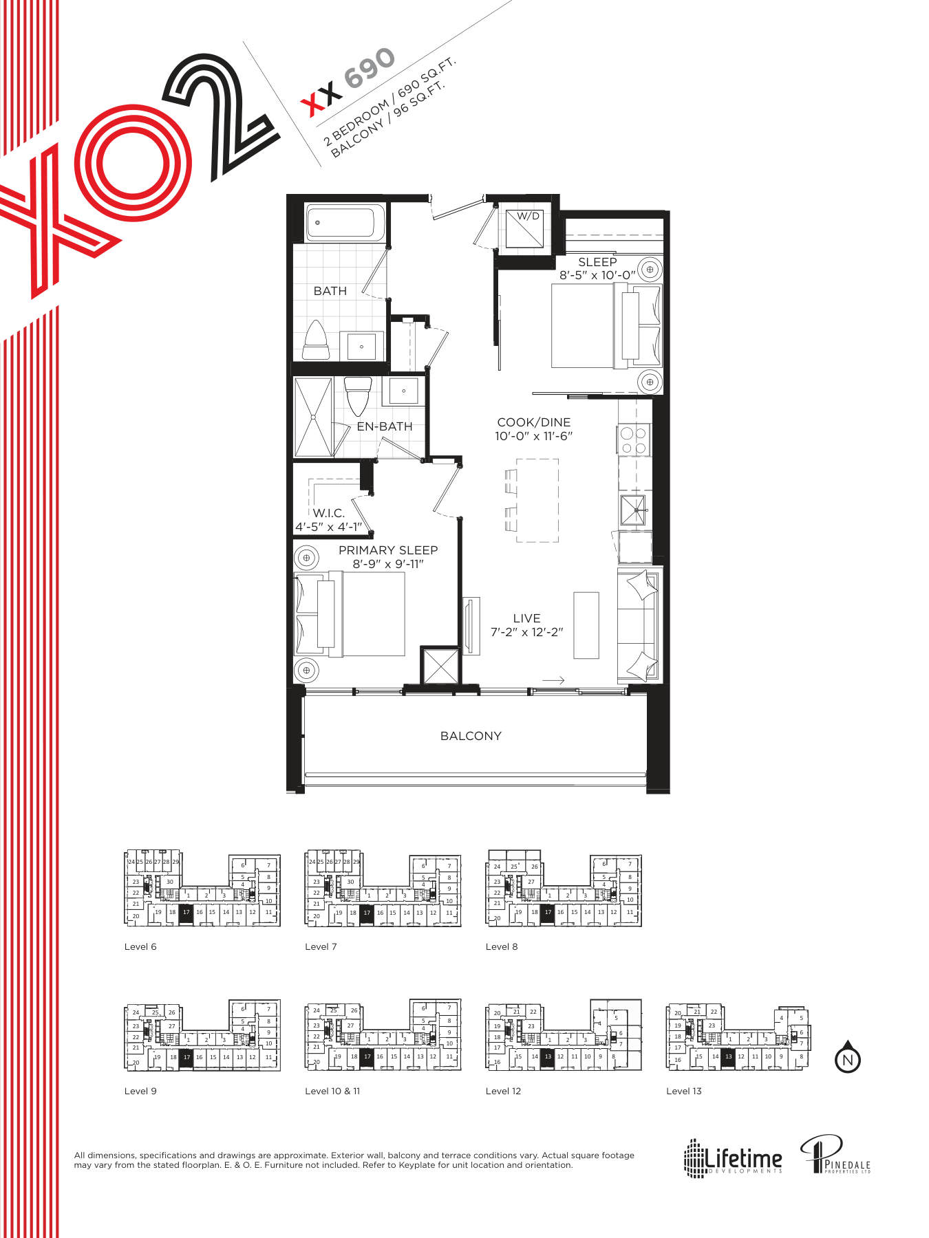 XX 670 Floor Plan