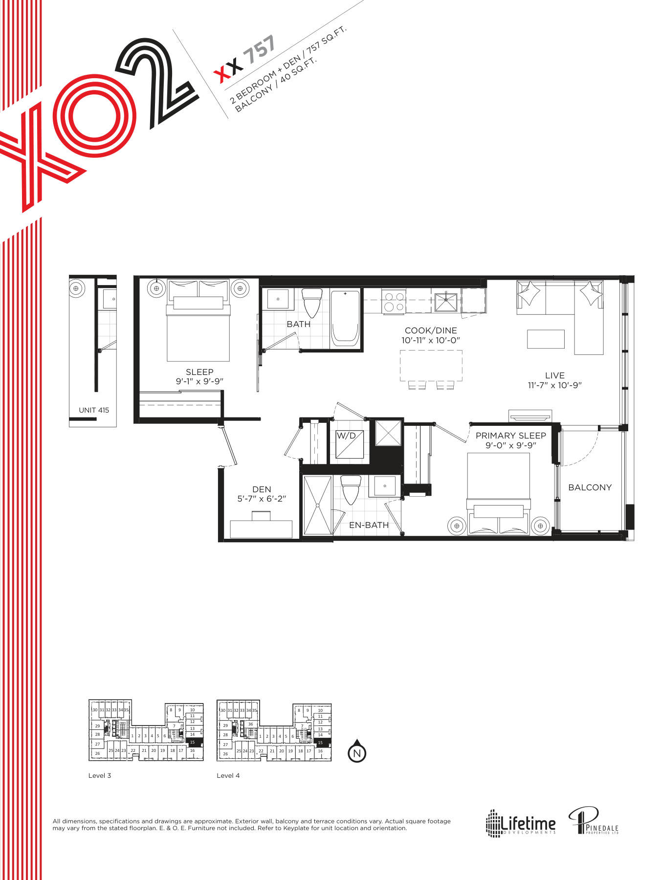 XX 711 Floor Plan