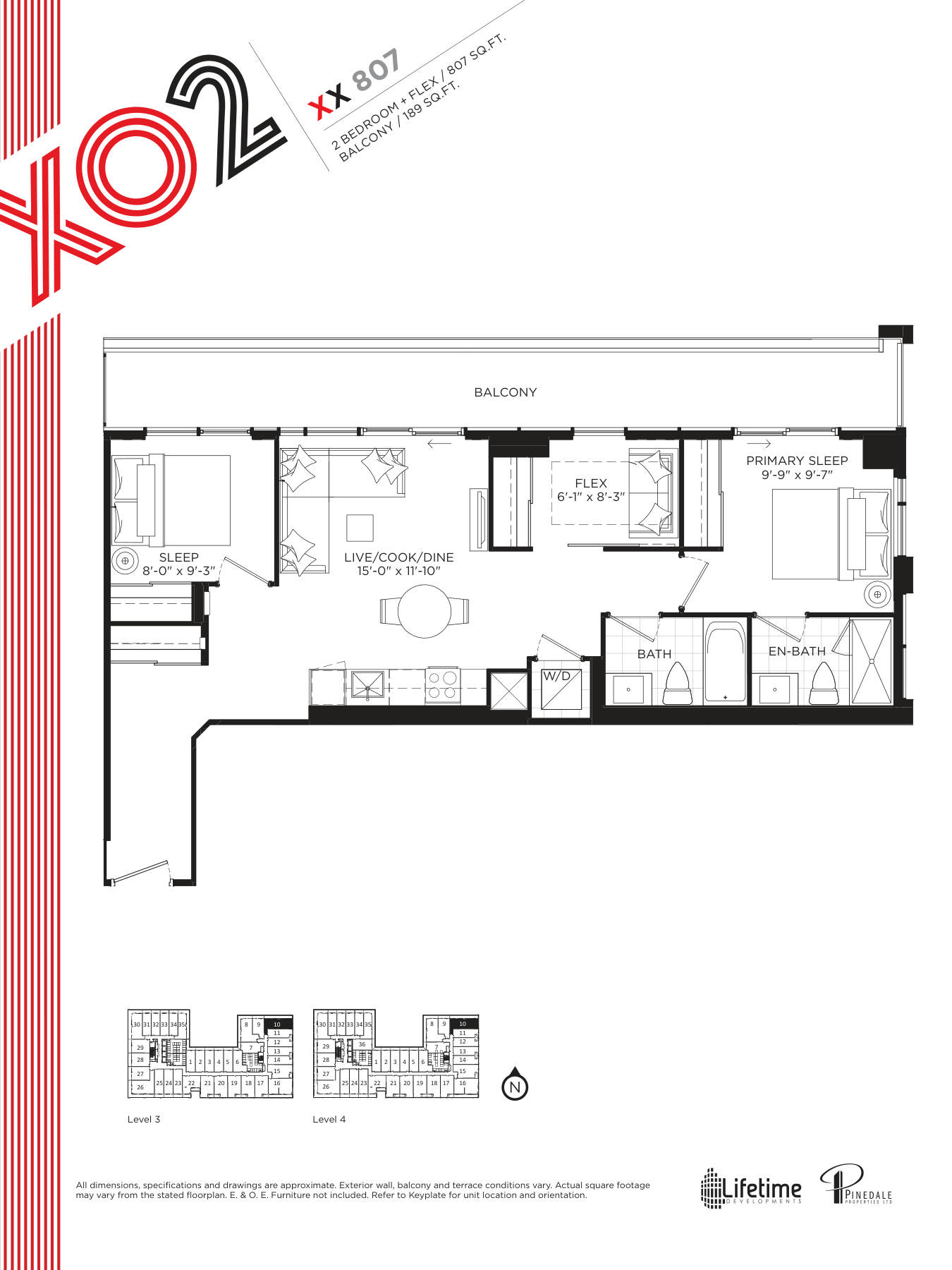 XX 807 Floor Plan