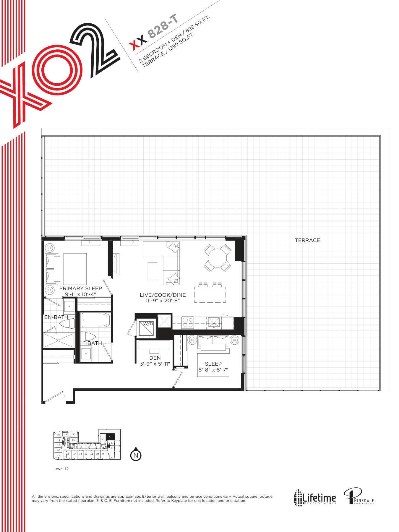 XX 807-T Floor Plan