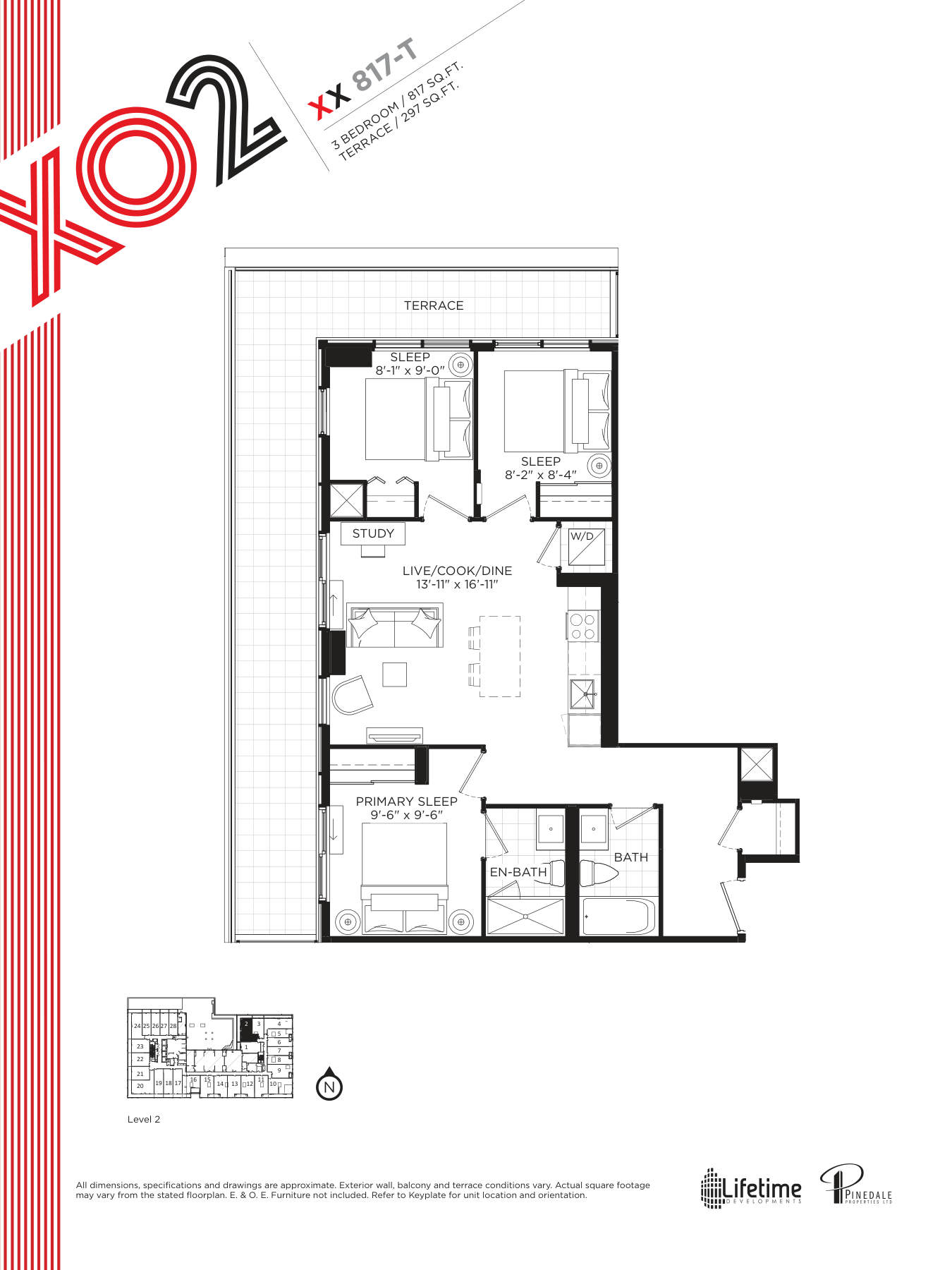 XX 828-T Floor Plan