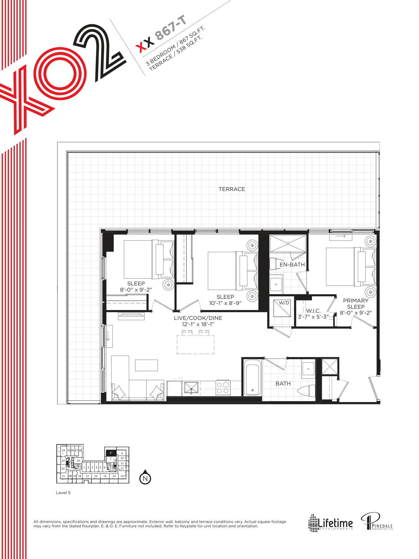 XX 867-T Floor Plan