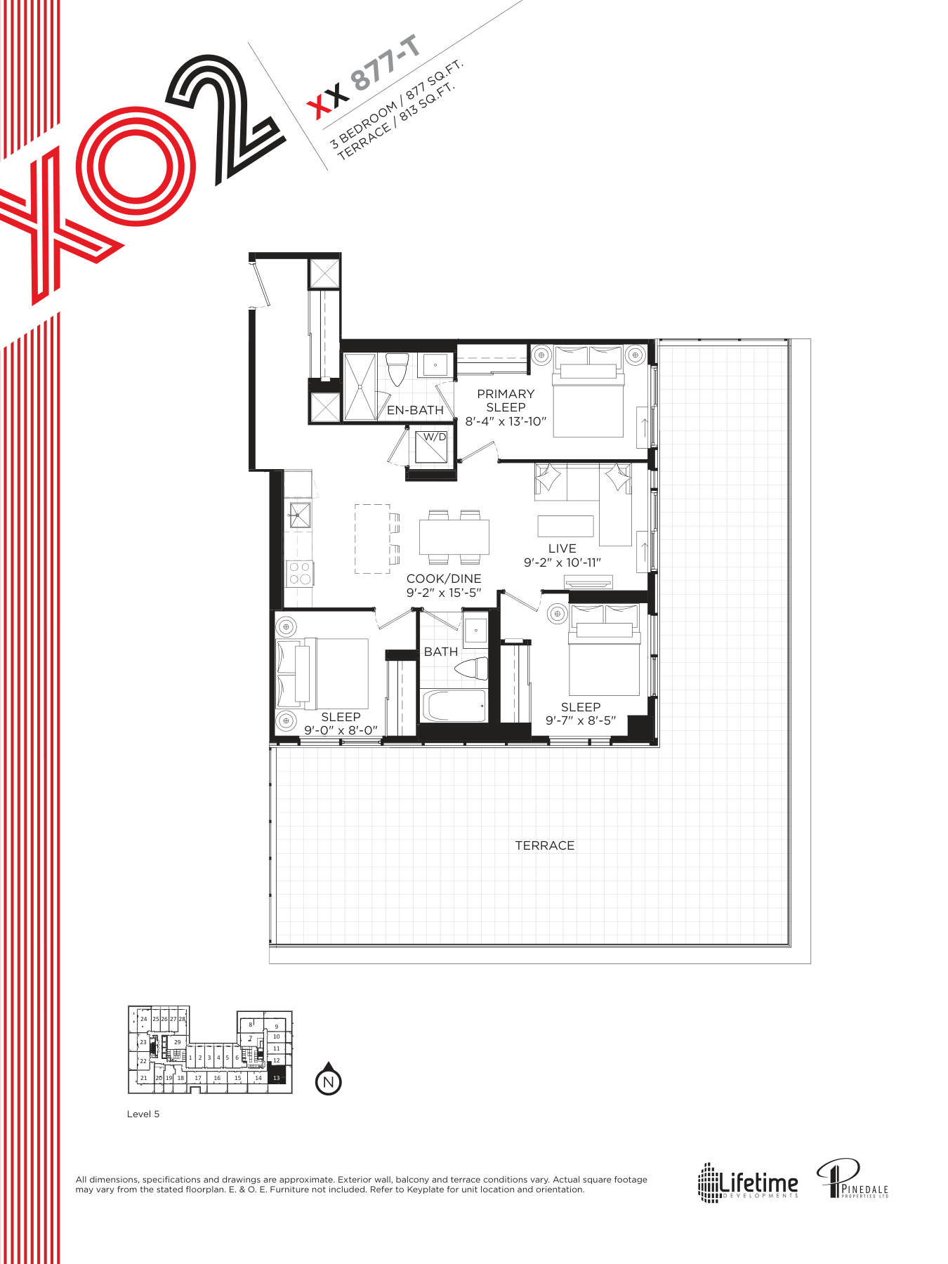 XX 877-T Floor Plan