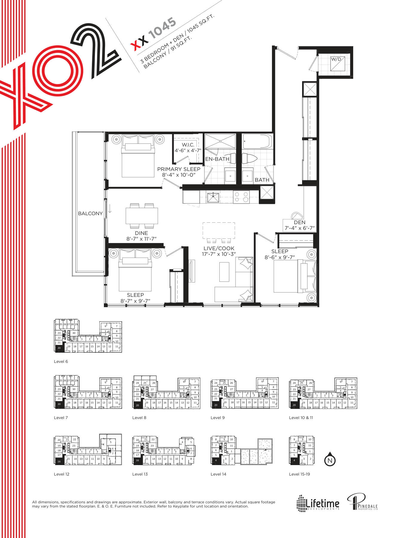 XX 1045 Floor Plan
