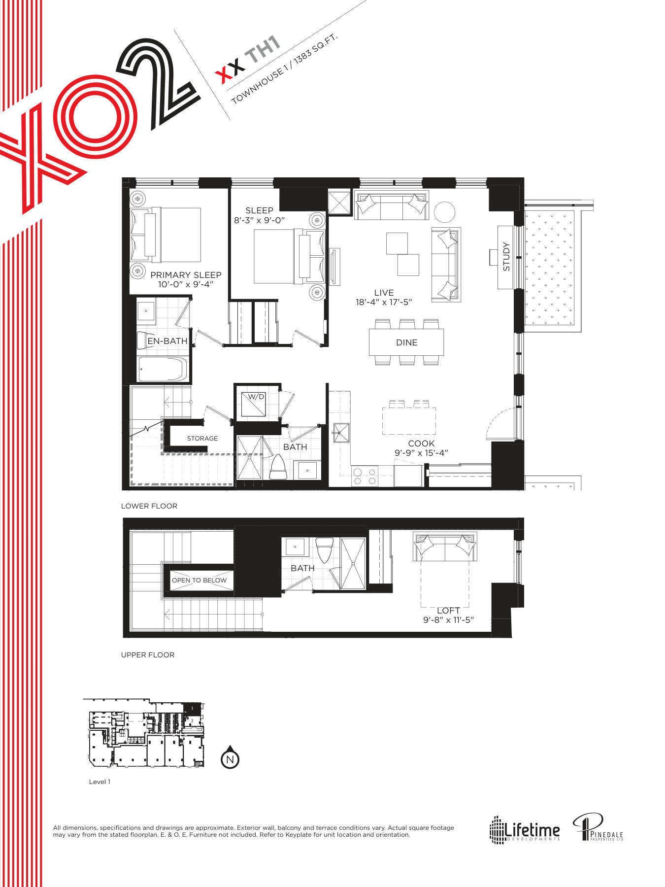 XX TH1 Floor Plan