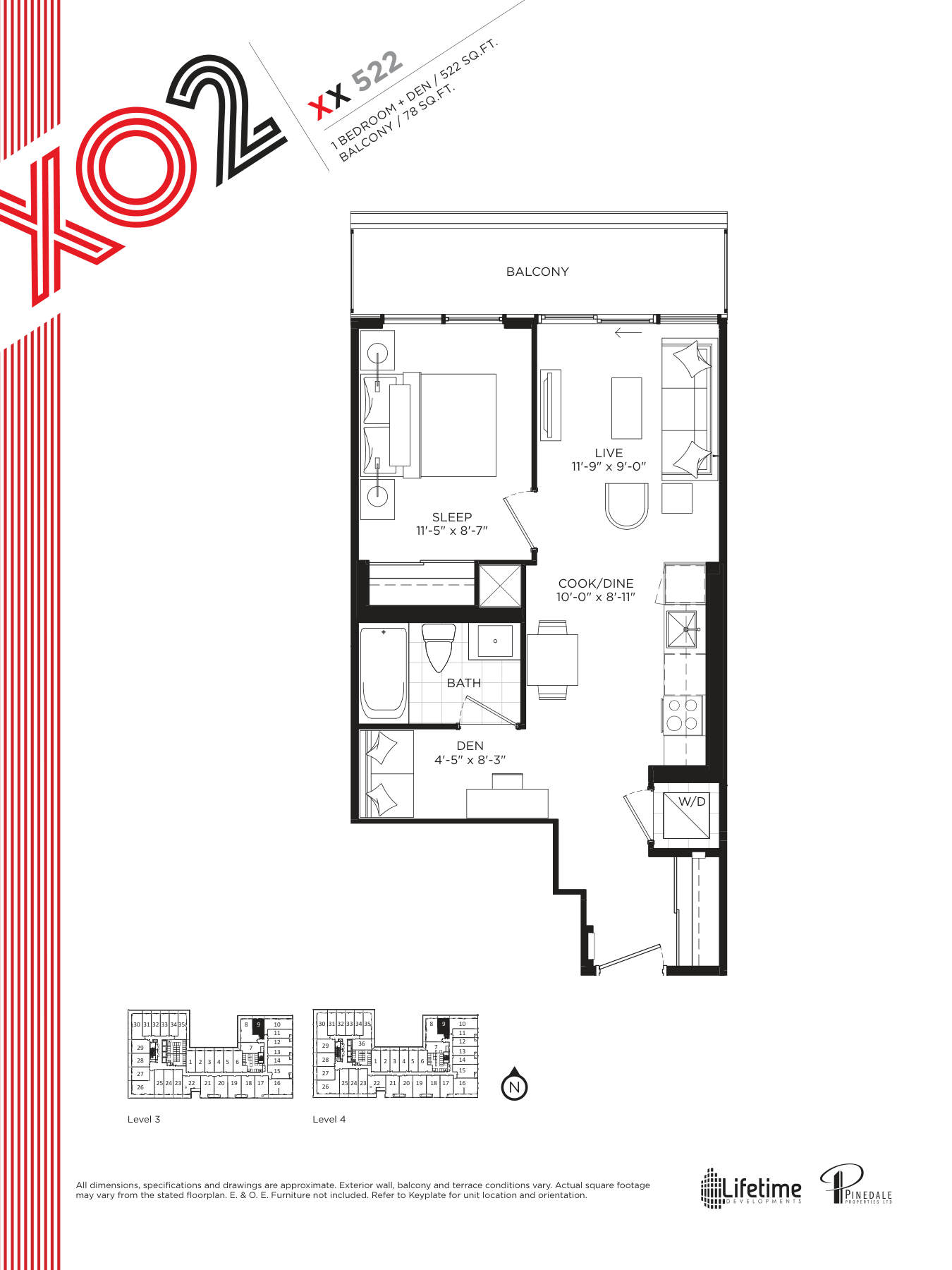 XX 522 Floor Plan