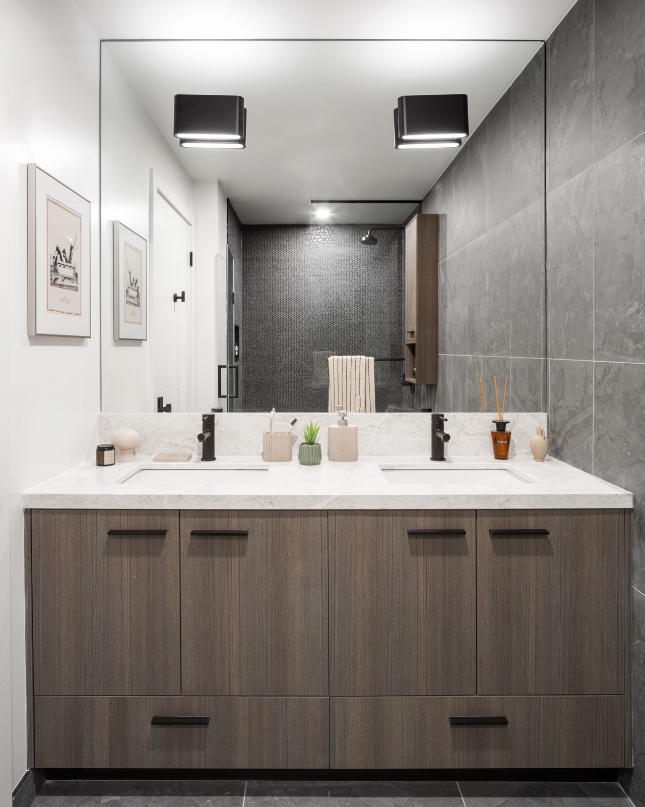 Double Vanity Bathroom