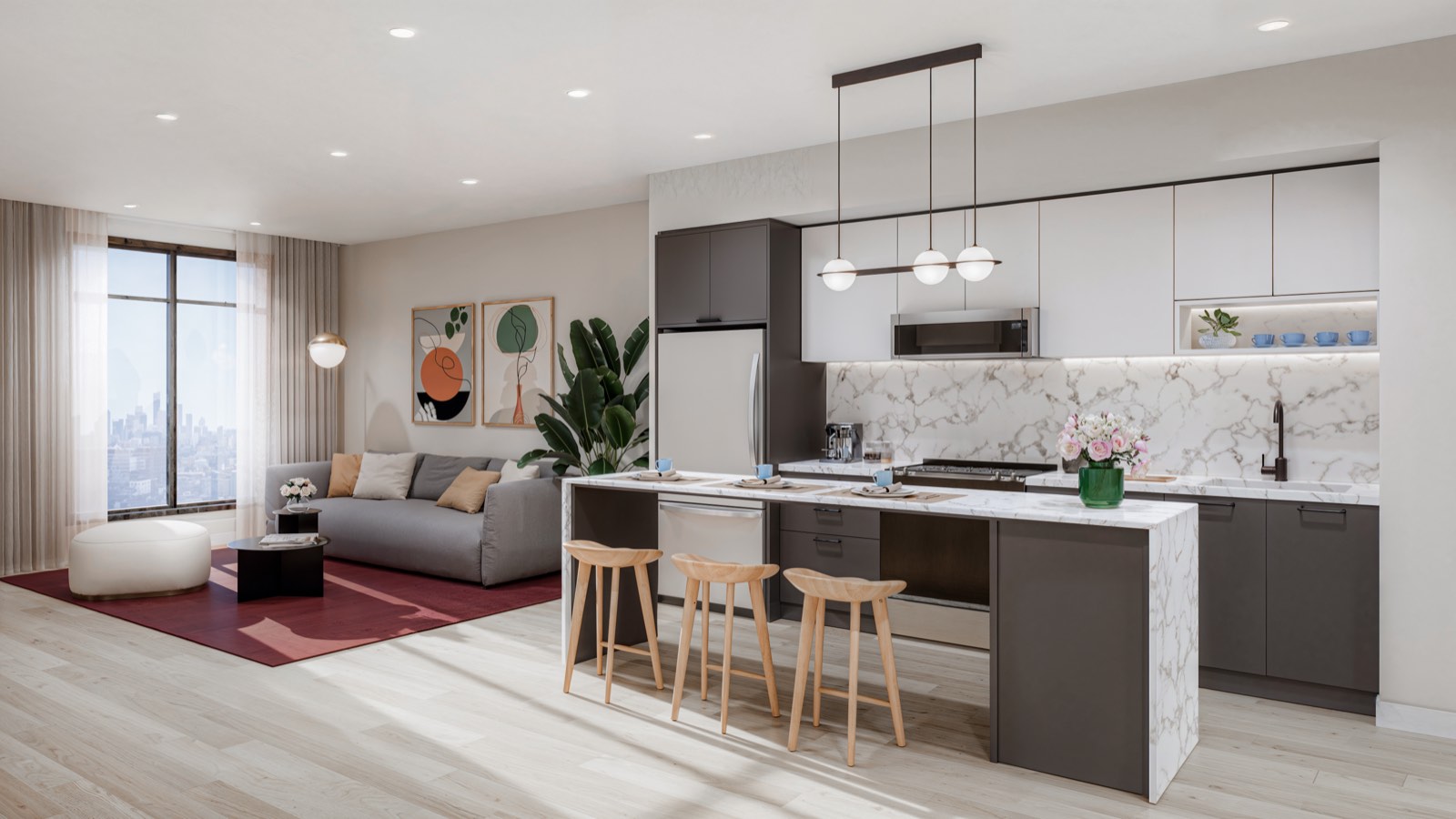 Suite Living Area